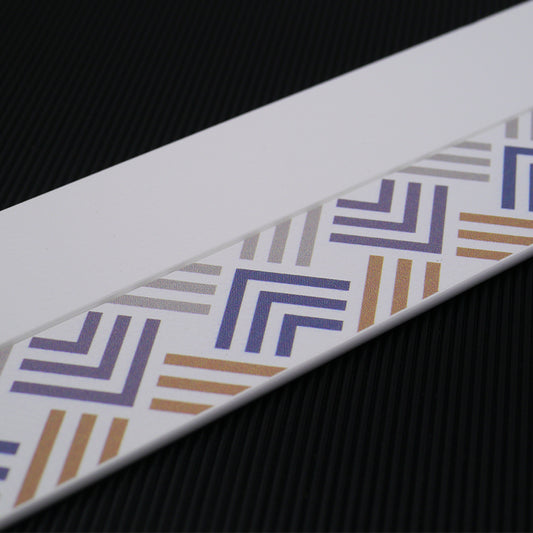 MIN BELT - BLACK BUCKLE, WHITE P1 STRAP